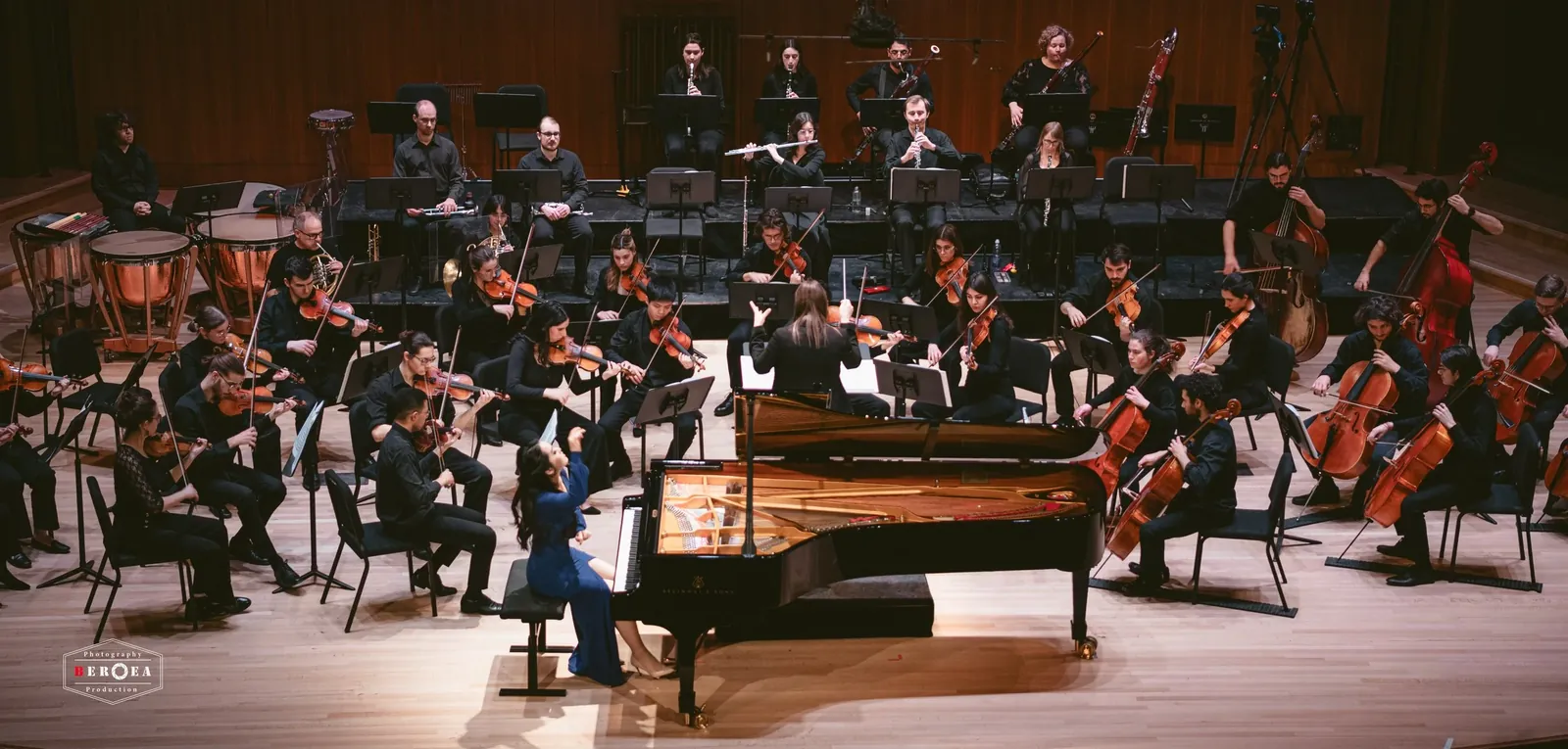 Fiona Wu en concert avec orchestre